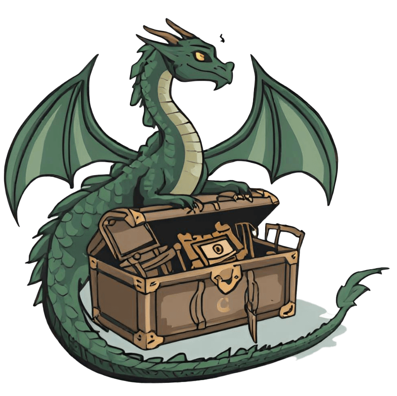 Treasure Haulers dragon mascot